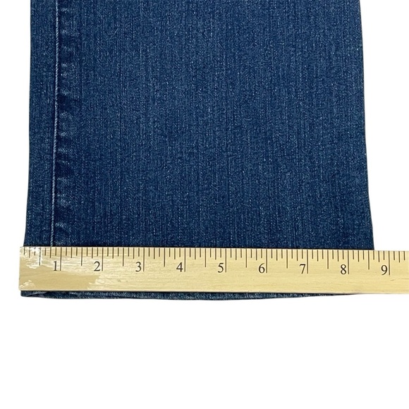 Style & Co. Denim Jeans Barely Boot Dark Wash Rhinestones Women’s Size 10 - Picture 11 of 13